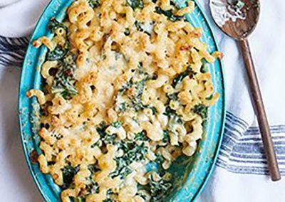 Mustard Kale Mac and Cheese