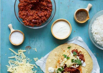 Chilli Cheese Burritos